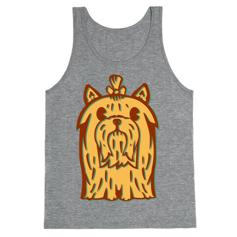 Yorkshire Terrier Vintage Illustration Tank Top