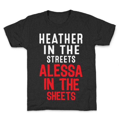 Heather in the Sheets Kids T-Shirt