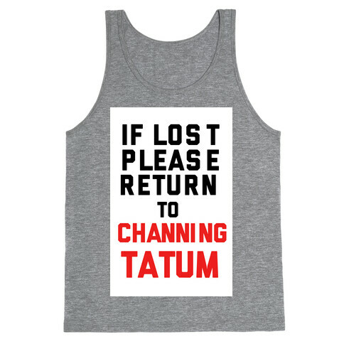 If Lost... Tank Top