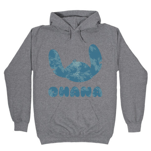 Ohana means Family (Ohana Half) Hooded Sweatshirt