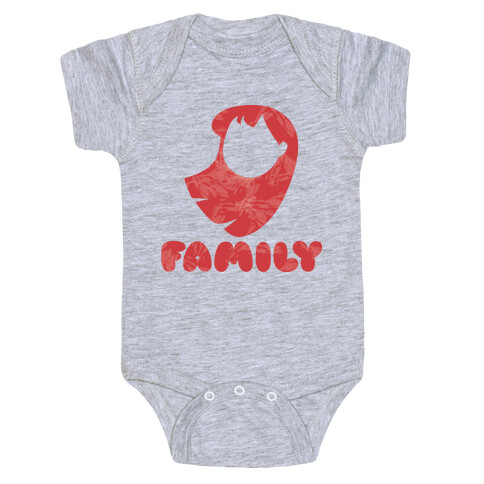 Ohana Means Family (family Half) Baby One-Piece