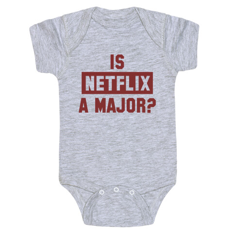 Is Netflix A Major? Baby One-Piece