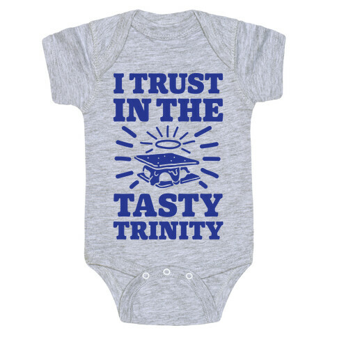 I Trust In The Tasty Trinity Baby One-Piece