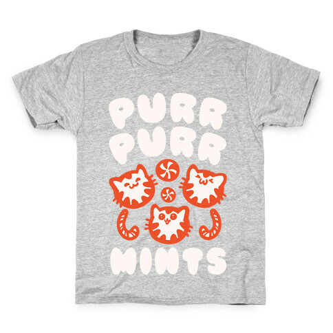 Purr Purr Mints Kids T-Shirt