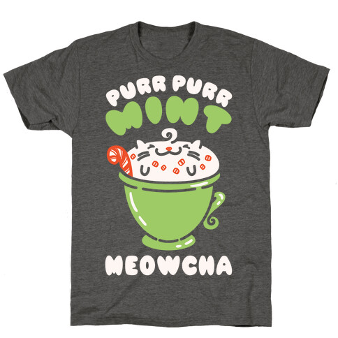 Purr Purr Mint Meowcha T-Shirt