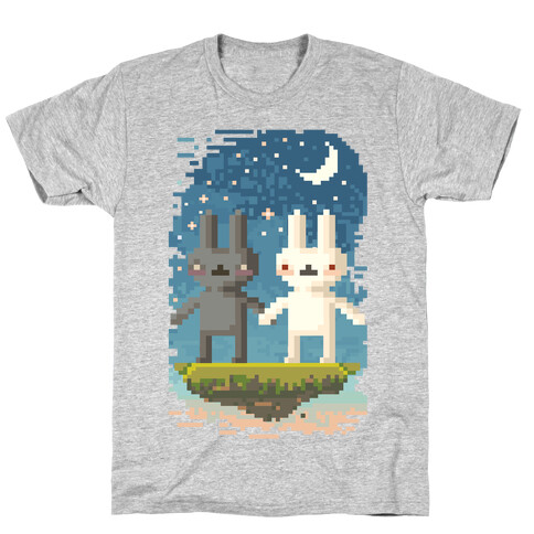 Bunnies in Moonlight T-Shirt