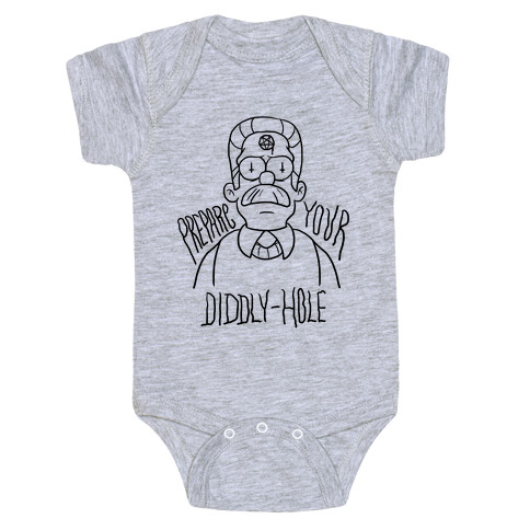 Prepare Your Diddly-Hole Baby One-Piece