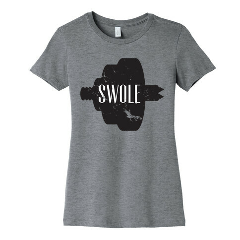 Swole Mates (Swole Half) Womens T-Shirt