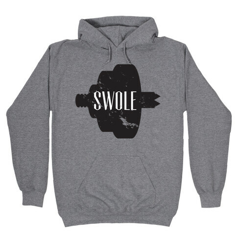 Swole Mates (Swole Half) Hooded Sweatshirt