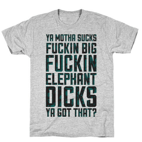 Big Elephant Dicks (white) T-Shirt