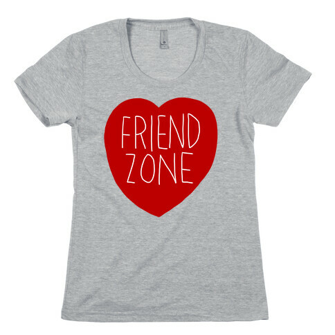 Friendzone (Heart) Womens T-Shirt