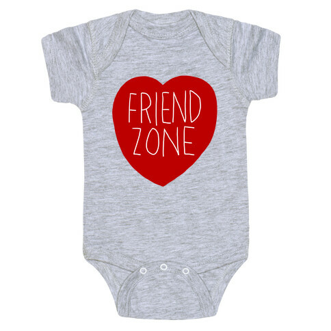 Friendzone (Heart) Baby One-Piece