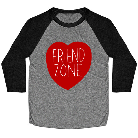 Friendzone (Heart) Baseball Tee