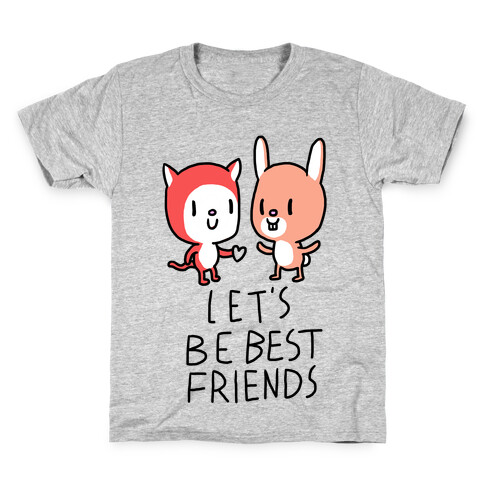 Let's Be Best Friends Kids T-Shirt