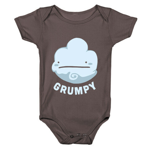 Sun & Grumpy Cloud (Part 1) Baby One-Piece