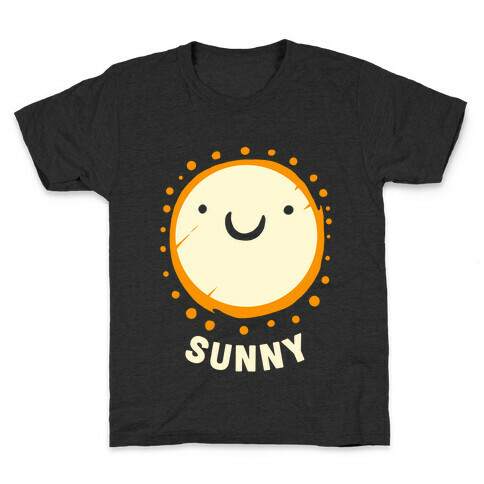 Sun & Grumpy Cloud (Part 2) Kids T-Shirt