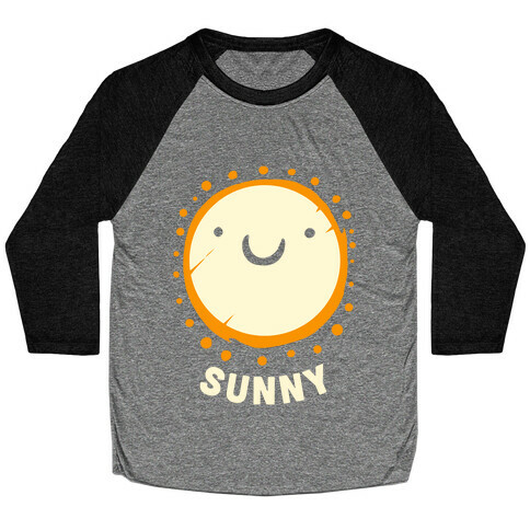 Sun & Grumpy Cloud (Part 2) Baseball Tee