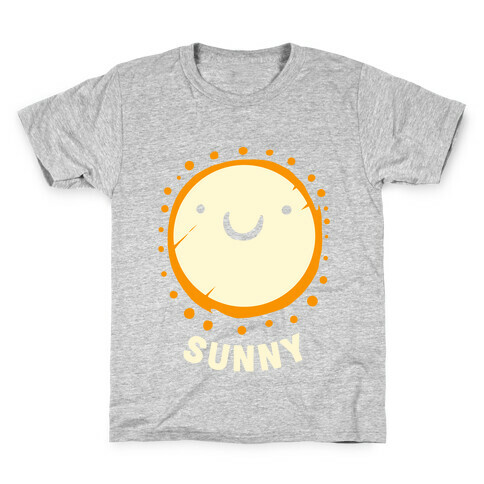 Sun & Grumpy Cloud (Part 2) Kids T-Shirt