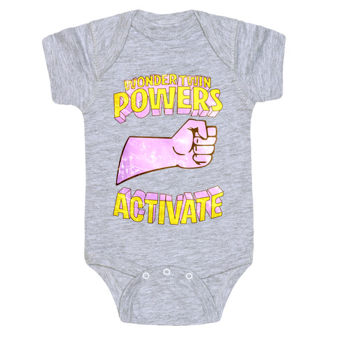 Wonder Twin Powers Activate 1 Baby One-Piece
