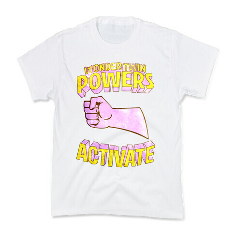 Wonder Twin Powers Activate 2 Kids T-Shirt