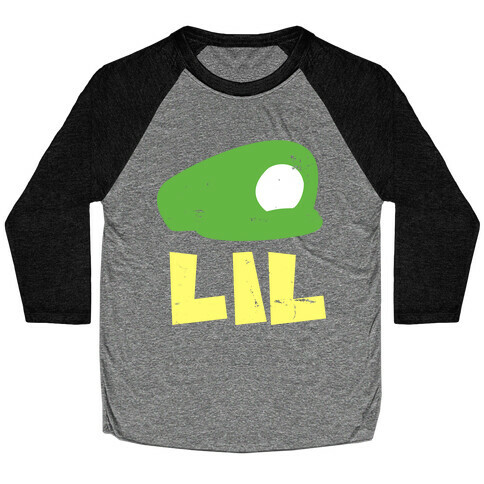 Super Bro Dark (Lil Bro) Baseball Tee