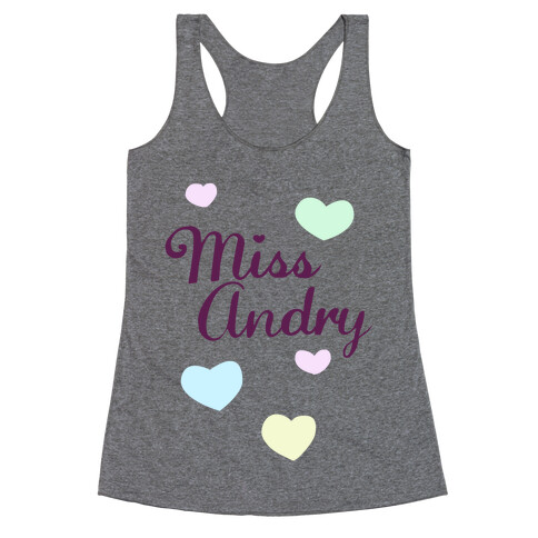 Miss Andry Racerback Tank Top