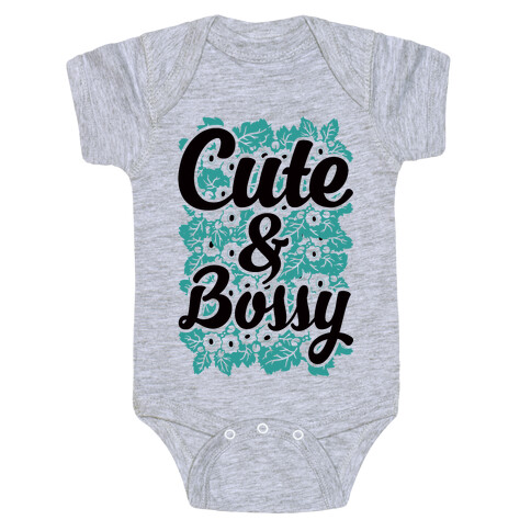 Cute and Bossy Baby One-Piece