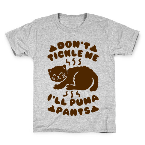 Don't Tickle Me I'll Puma Pants Kids T-Shirt