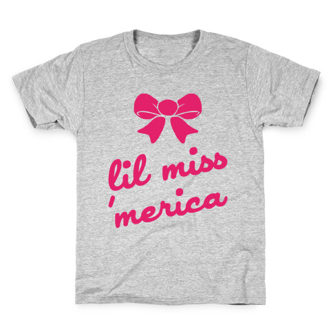 Lil Miss Merica Kids T-Shirt