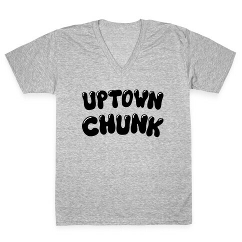 Uptown Chunk V-Neck Tee Shirt