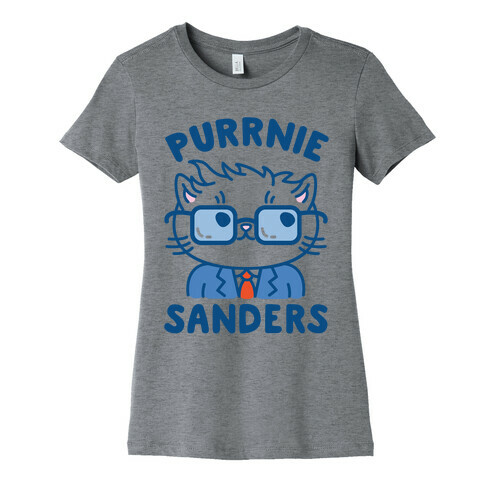 Purrnie Sanders Womens T-Shirt