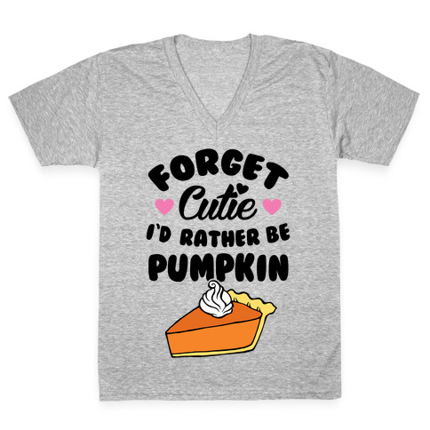 Cutie Pie V-Neck Tee Shirt