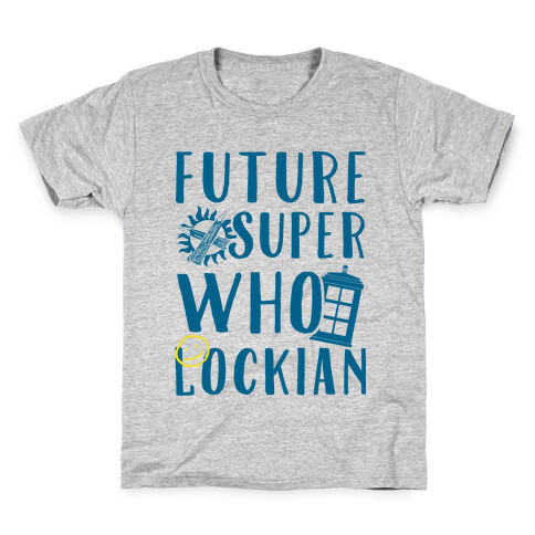 Future Superwholockian Kids T-Shirt