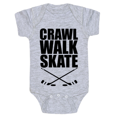 Crawl Walk Skate Baby One-Piece