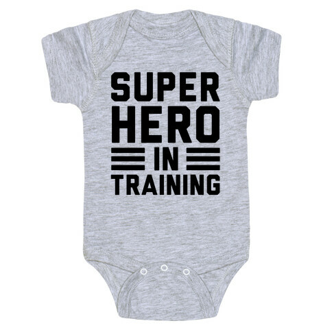 SuperHero In Training Baby One-Piece