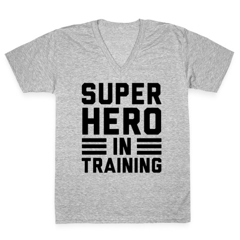 SuperHero In Training V-Neck Tee Shirt