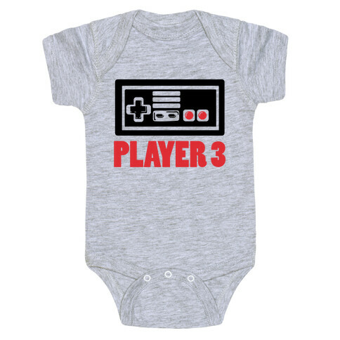 Player 3 Baby One-Piece