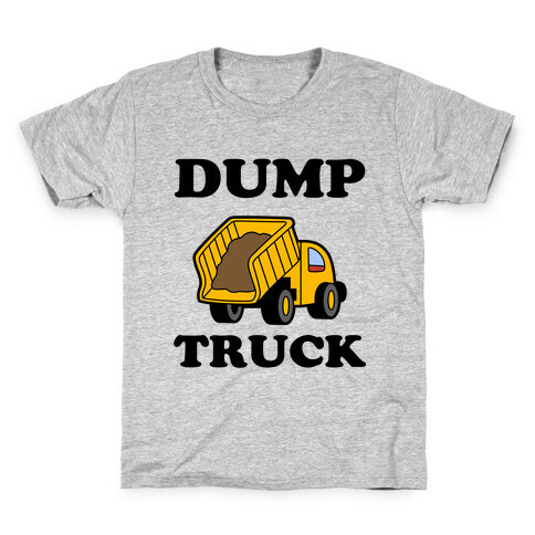Dump Truck Kids T-Shirt