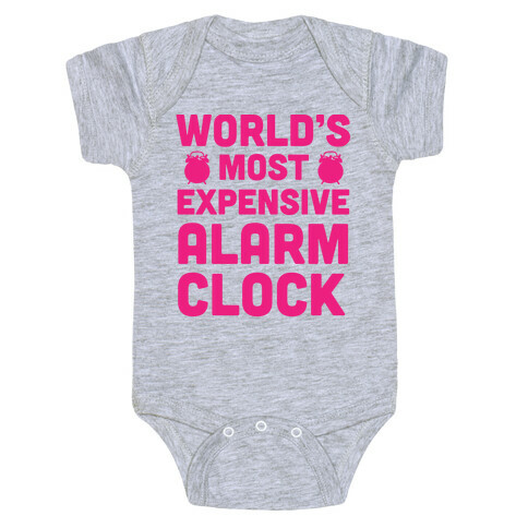 World's Most Expensive Alarm Clock Baby One-Piece