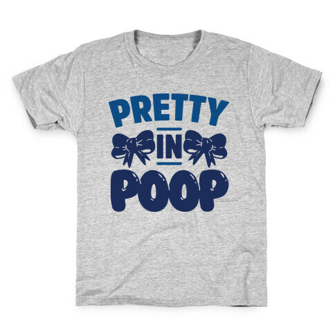 Pretty in Poop Kids T-Shirt