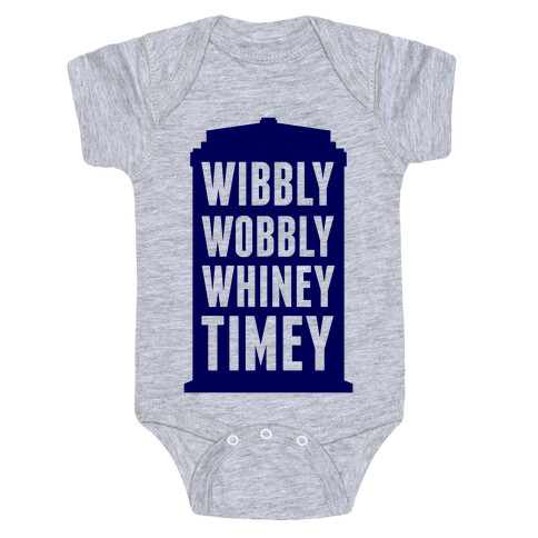 Wibbly Wobbly Whiney Timey Baby One-Piece