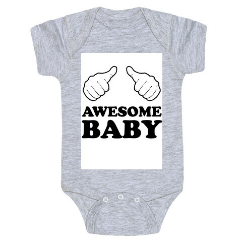 Awesome Baby Baby One-Piece