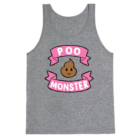 Poo Monster Tank Top