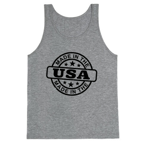 Made In The USA Stamp Tank Top