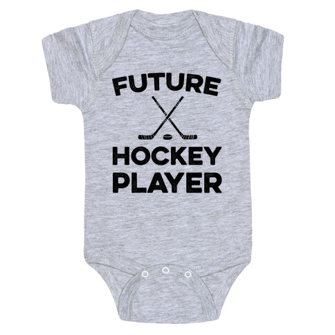 Future Hockey Player Baby One-Piece