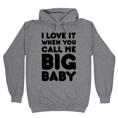 Big Baby Hooded Sweatshirts LookHUMAN