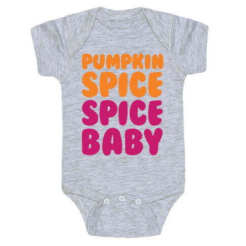 Pumpkin Spice Spice Baby Baby One-Piece