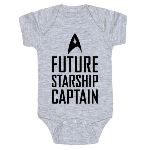 Future Starship Captain Baby One-Piece