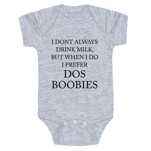 Dos Boobies Baby One-Piece