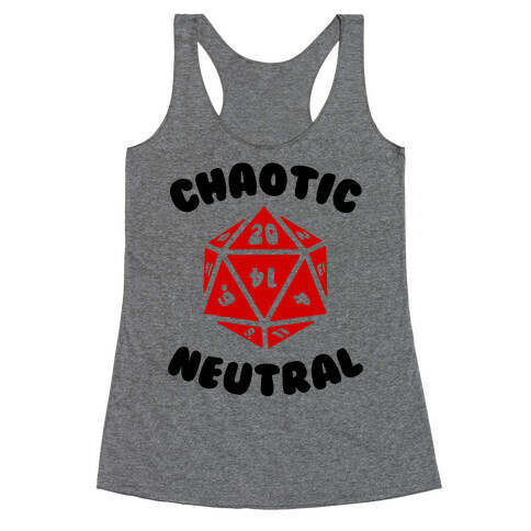 Chaotic Neutral Racerback Tank Top